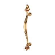 Queen Door Pull Handle - 315mm - Gold P